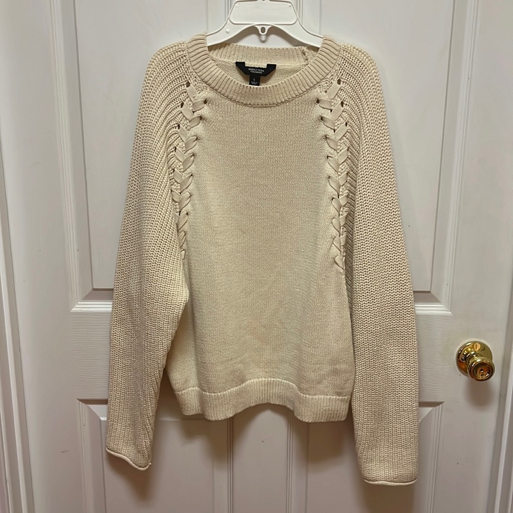 Women’s Cozy Baggy Sweater, Size L